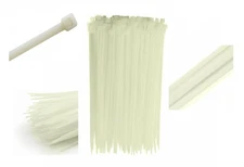 100pc, 8 Inch Nylon Cable Zip Tie Strap Heavy DutyTensile Strength - 50LBS