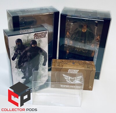 Custom Box Protectors for VALAVERSE Action Force Figures COLLECTION PACK (20 PK)