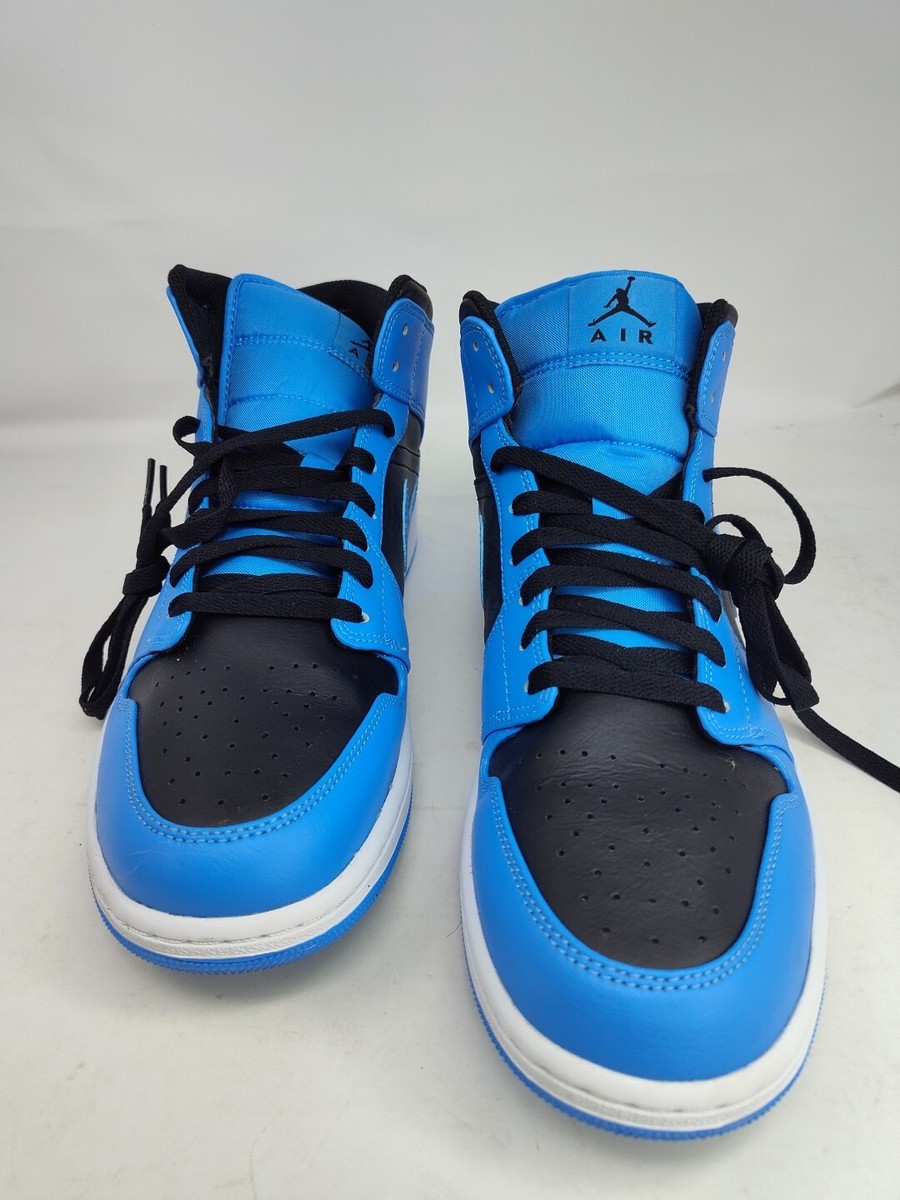 New Nike Air Jordan 1 Mid 'University Blue' DQ8426-401 UNC