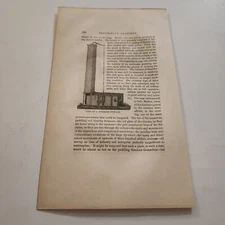 View Of A Puddling Furnace Iron Pennsylvania c. 1852 Engraving (6)