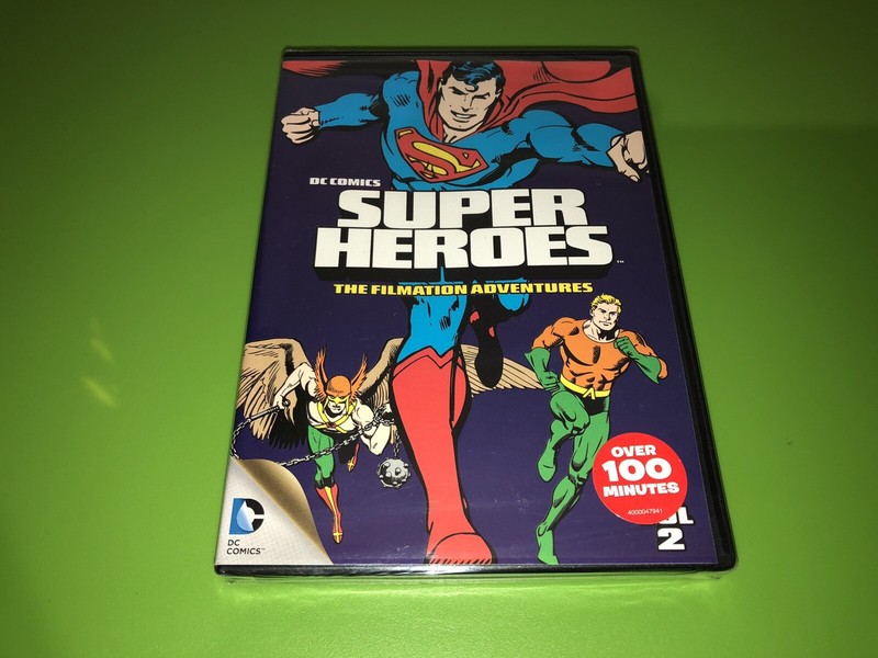 Super Heroes Super Friends Superfriends The Filmation Adventures DVD NEW/SEALED