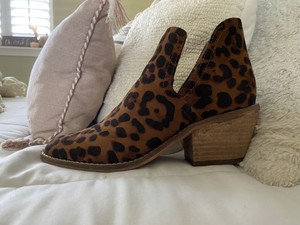 beast leopard booties