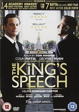 The King's Speech DVD, 2011 
