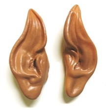 Orecchie da elfo in gomma indossabili misura unica  donna