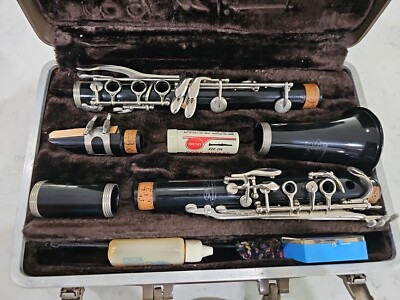 Vintage Buescher Aristocrat Clarinet w/ Original Hard Case Needs Recorked 