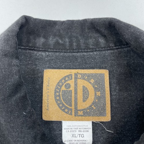 Vintage Richie Rich Movie Cast Crew Black Denim Jean Jacket Adult Size XL Canada - Picture 13 of 18