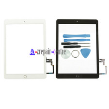 For iPad 2017 5th A1822 A1823 Touch Screen Display Digitizer Glass + Home Button