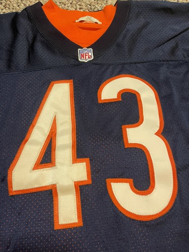 1995 Dennis Lundy #43 CHICAGO BEARS NFL FOOTBALL GAME Issued JERSEY Nike 52 - Picture 4 of 8