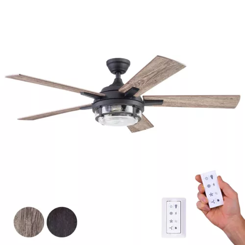 Prominence Home Freyr 52" Indoor/Outdoor Ceiling Fan w/ Reversible Blades