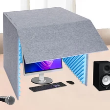 Desktop?Soundproof?Cover,?Isolation?Booth,?Vocal?Sound?Absorbing?Shield
