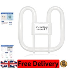 Bright 950LM 4-Pin 16W CFL Bulb in Daylight 6500K - Perfect for Small Spaces