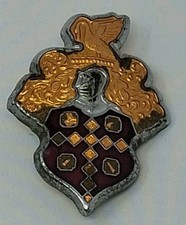 Vintage 1948 - 50 Packard Enamel Radiator Emblem Super Rare Nice Vintage 1948 - 50 Packard Enamel Radiator Emblem Super Rare Nice