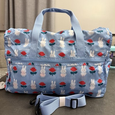 Miffy & Friends Siffler Hapitas Travel Medium Duffle Bag Foldable