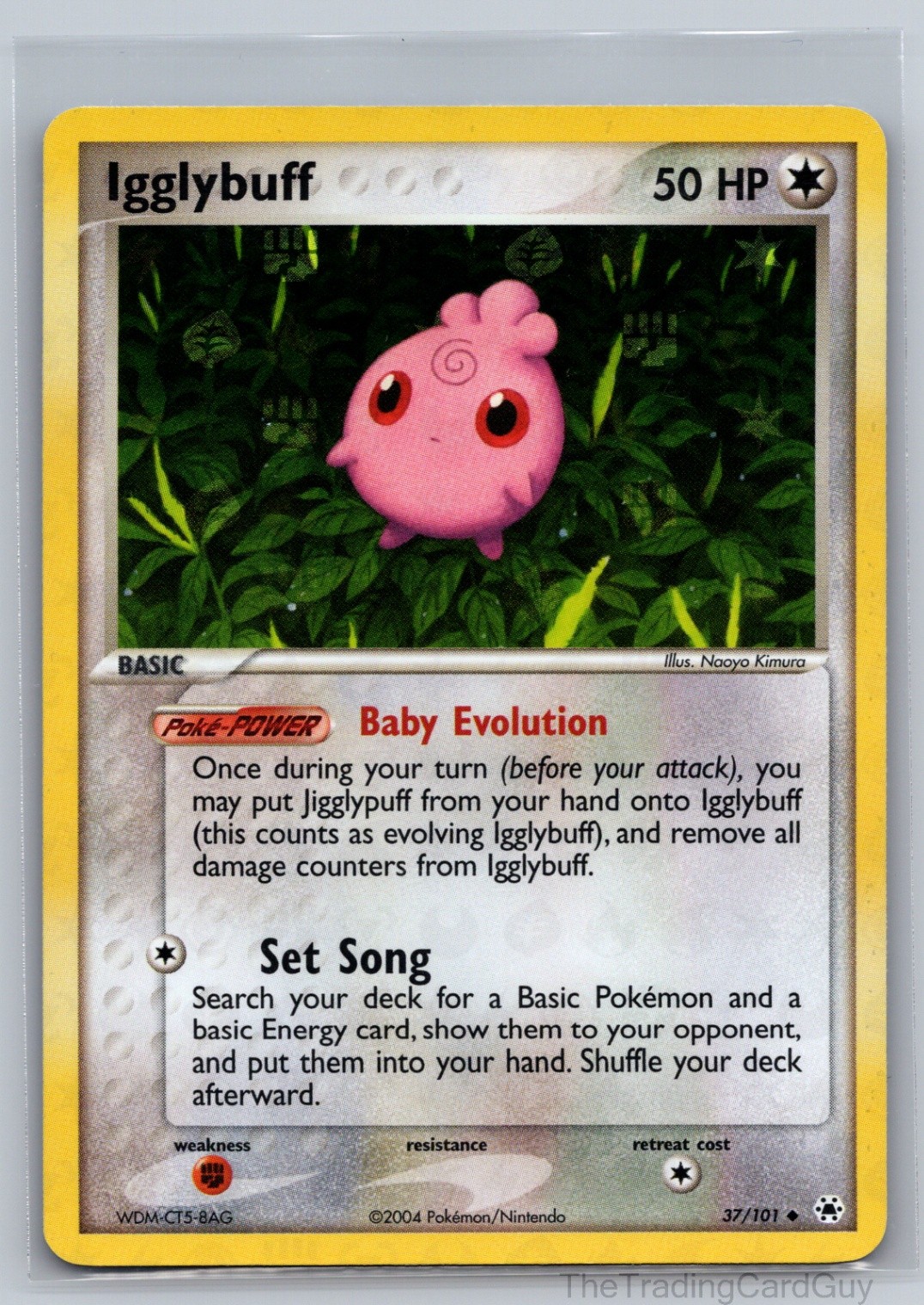 Igglybuff Uncommon Hidden Legends Reverse Holo 37/101 NM