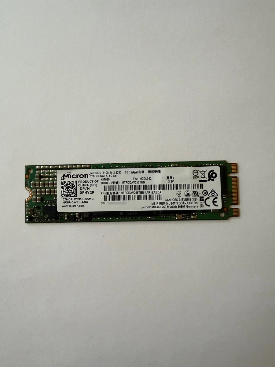 Micron M.2 Interface 256 GB Solid State Drives for sale - eBay