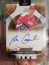 2024-25 Upper Deck Engrained Icons - Autographs Bob Carpenter #CA-ER (AU)