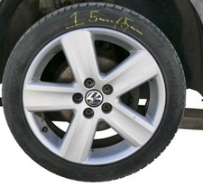 1x Felge Alufelge original VW Polo 9N 9N3 6jx16 H2 ET43 6Q0601025S -ohneReifen 1