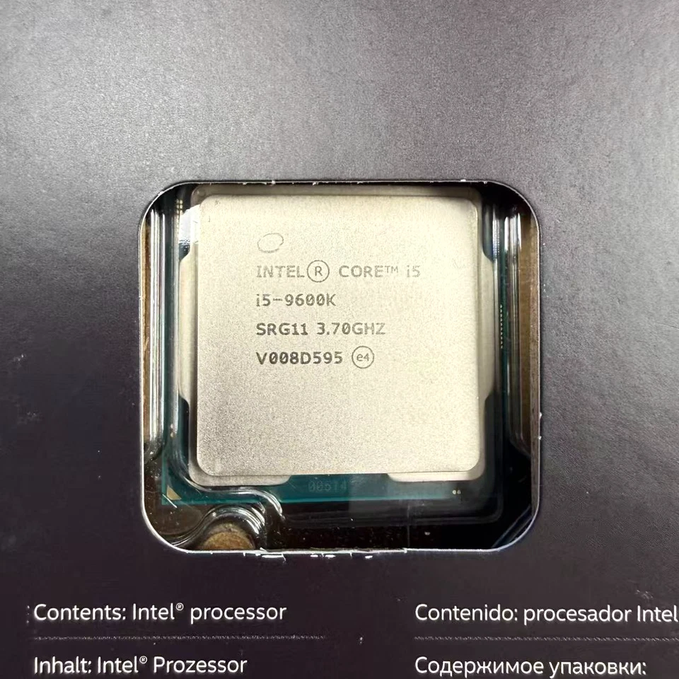 NEW Intel Core i5-9600K CPU Processor 6 Cores 6 Threads 3.7GHz Unlocked LGA 1151 - Image 3 of 3