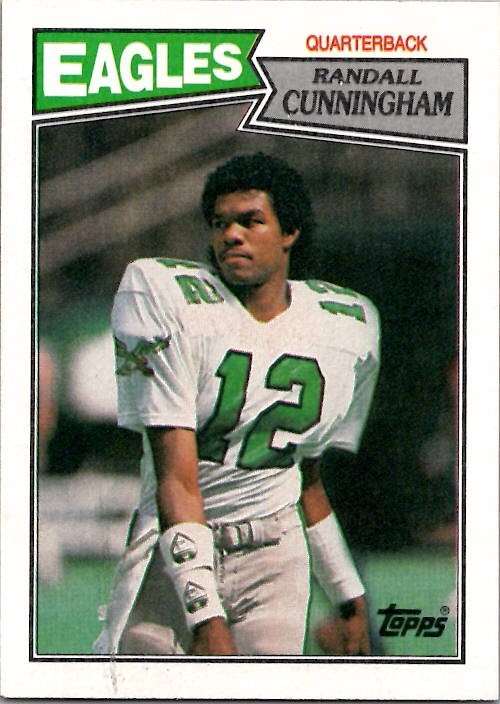 1987 Topps RANDALL CUNNINGHAM ROOKIE Eagles #296 MINT Condition