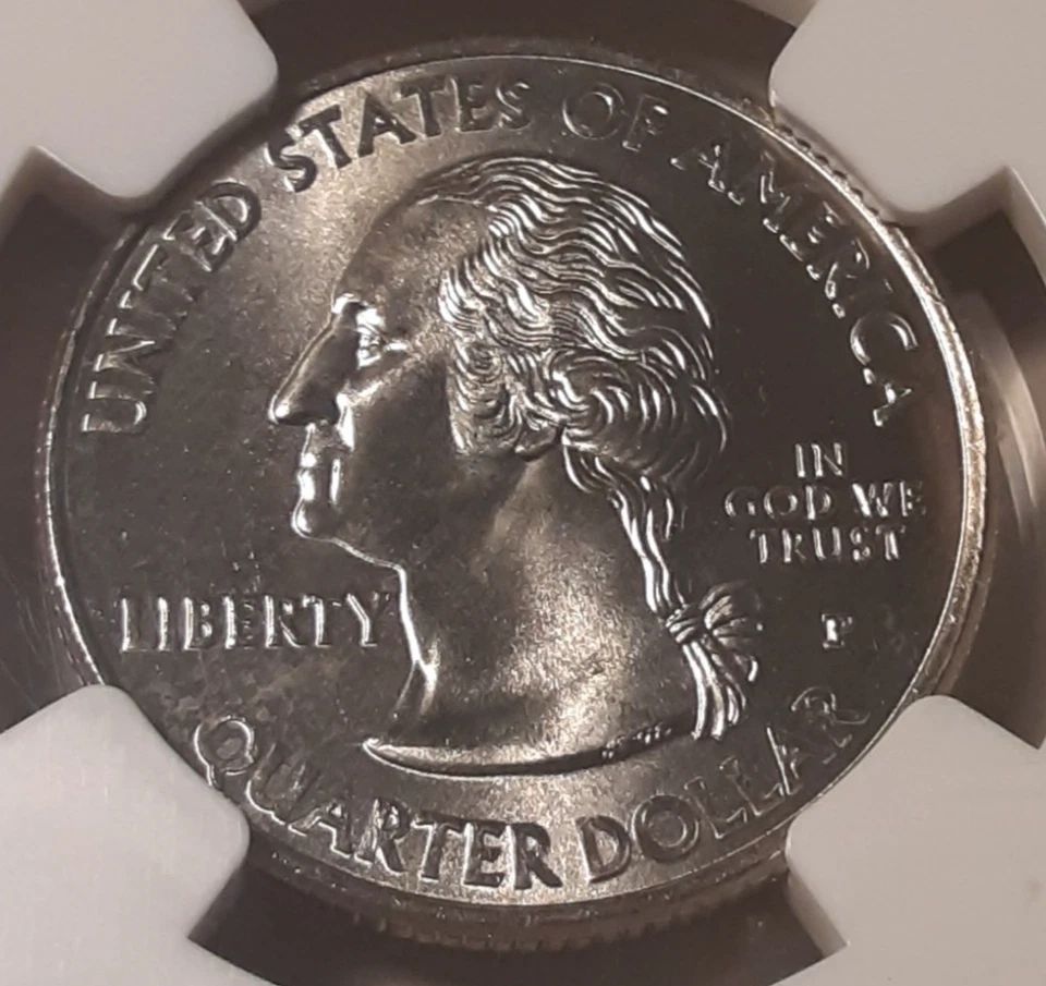 2009 P 25c U.S. VIRGIN ISLANDS NGC MS67 Commemorative Quarter dollar (Box 642) - Image 4 of 4