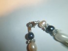 Vintage Genuine pearl and hematite necklace — photo 3