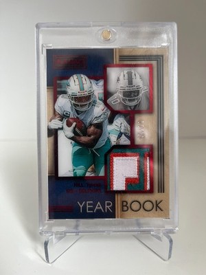 Tyreek Hill 2022 Panini Playbook Year Book Red Patch 08/10 Dolphins SSP Rare
