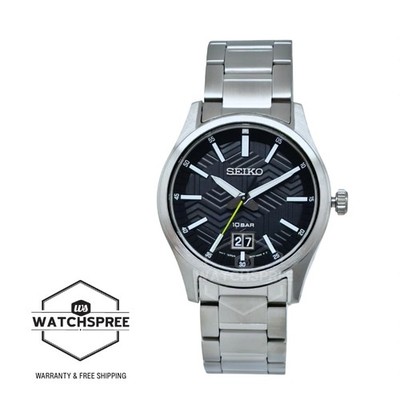 Seiko Quartz Conceptual Regular Stainless Steel Band Watch SUR535P1