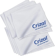 Crizal Microfiber Cleaning Cloth for Eyeglasses, Phones, Camera Lenses - 2 pack