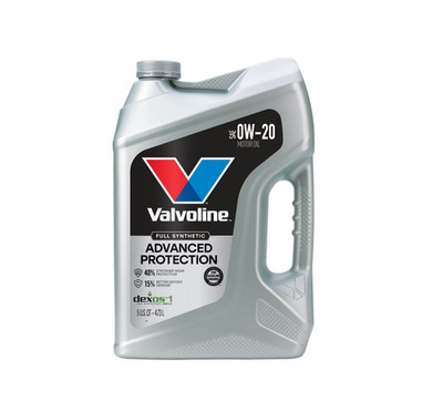 Valvoline Advanced Protection Full Synthetic 0W-20 Motor Oil 5 Quart