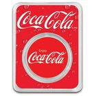 Coca-Cola® 1 oz Silver Colorized Round (Classic)