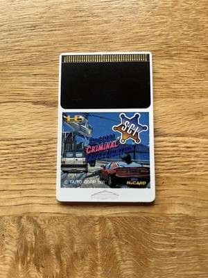 Special Criminal Investigation SCI JPN PC Engine TurboGrafx Turbo Duo CoreGrafx