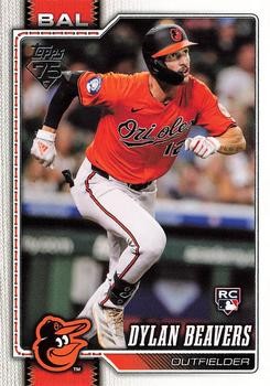 2026 Topps #339 Dylan Beavers BASE RC ROOKIE ORIOLES