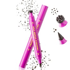 2 in 1 Freckle Stamp Pen Waterproof for Natural Lifelike Faux Freckle Stamp Long