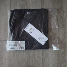 Alo Yoga Softsculpt Precision Long Sleeve Size S Black 