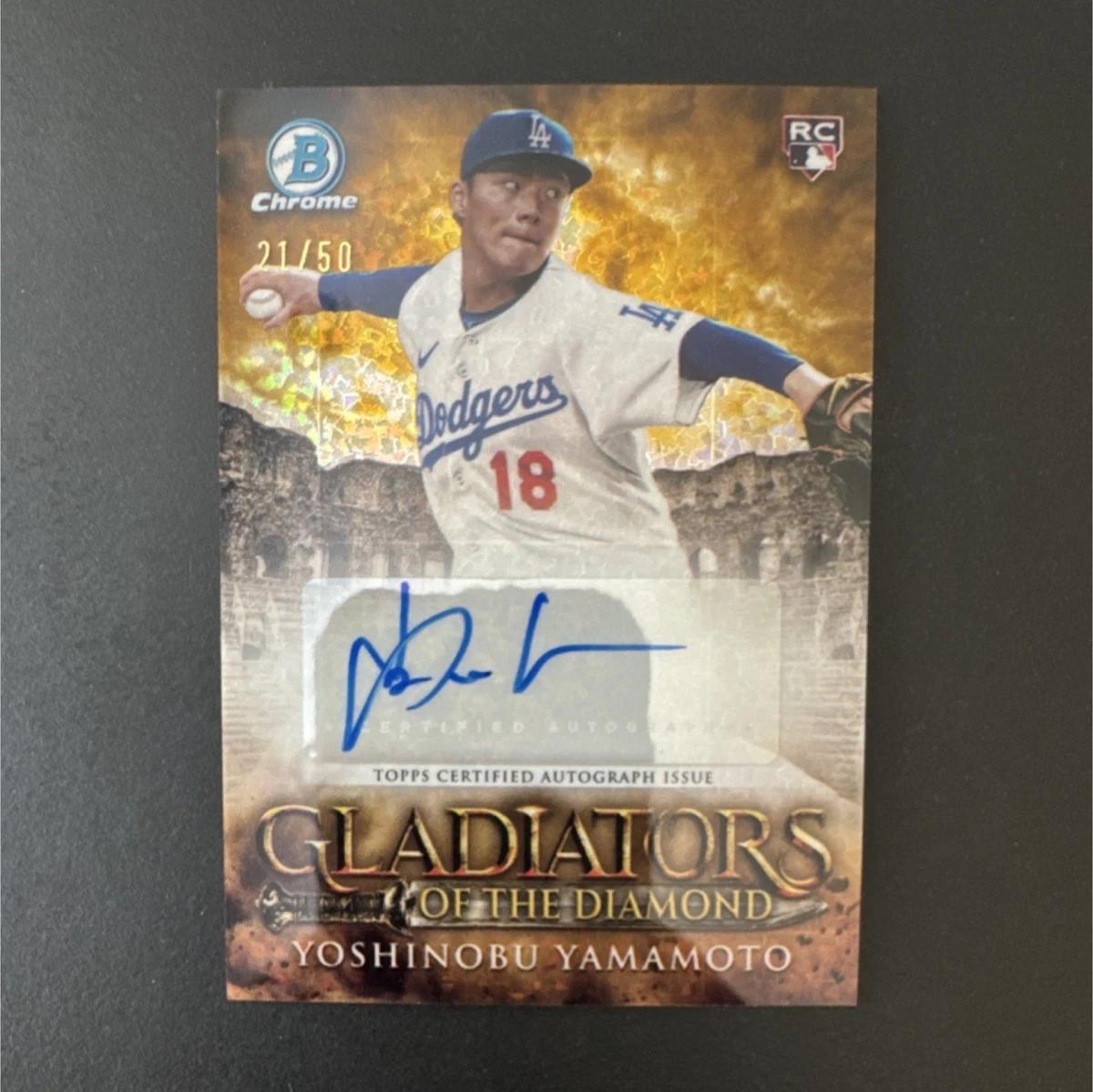 2024 Bowman Chrome - Yoshinobu Yamamoto #GDA-YY for sale | eBay
