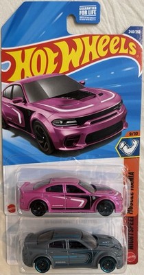 HOT WHEELS 2020 DODGE CHARGER HELLCAT Lot Of 2 Colors