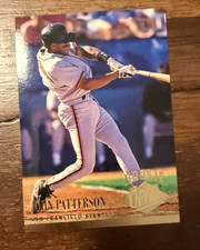 1994 Fleer Ultra 590 John Patterson RC Rookie San Francisco Giants Baseball Card. rookie card picture
