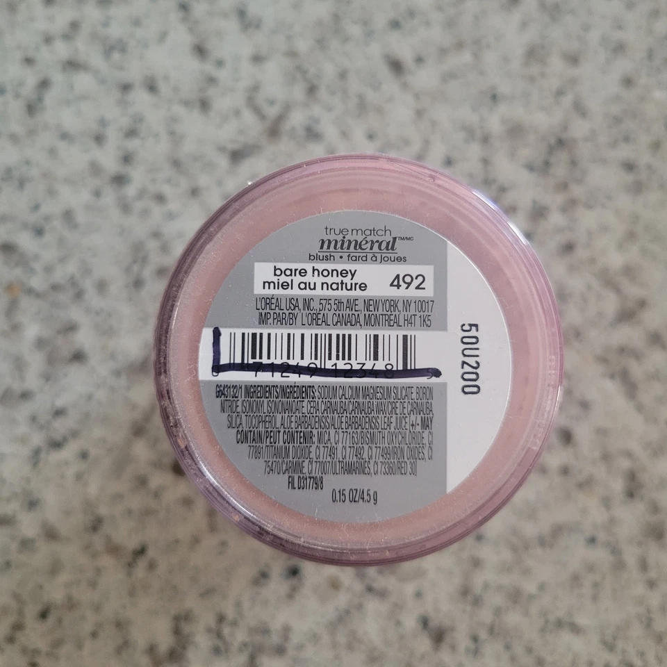 1 L'Oréal Paris True Match Bare Honey 492 Gentle Mineral Powder Blush✨️NEW✨️ - Image 3 of 4