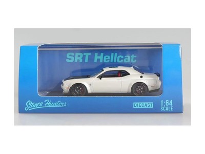 DODGE Challenger SRT Hellcat - Widebody - pearl white - Stance
