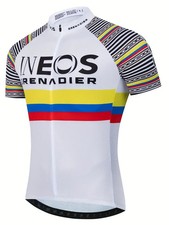 Maillot vélo cyclisme Ineos Grenadier taille M sport blanc TT-00030