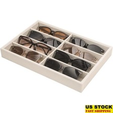 Handmade Velvet Jewelry Organizer Display Tray Glasses Watches Jewelry Storage