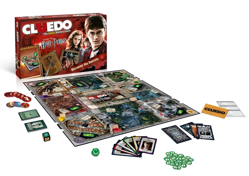 Cluedo Harry Potter Board Game English Red Version - Image 3 of 4