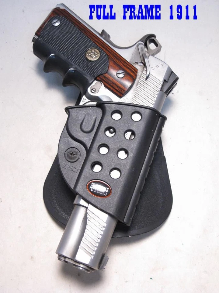 KMSP FOBUS Evolution Paddle Gun Holster for COLT 1911 ACP 3.5" SPRINGFIELD 5" 45 - Image 3 of 4