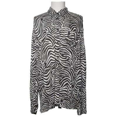 Verse, Bluse, Größe: 46, Schwarz/Weiß, Zebra, Damen #RWh