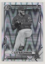 2021 Bowman Draft Chrome Black & White RayWave Refractor Sam Bachman 09gw