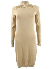 Michael Michael Kors Women's Twist-Neck Sweater Dress