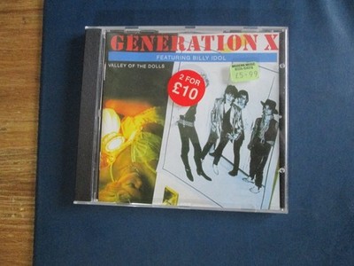 Generation X Featuring Billy Idol Valley Of The Dolls Rare CD Punk