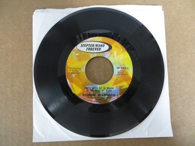 Dionne Warwick   You'll Never Get To Heaven (If You Break My Heart) - 7'' 45 VG