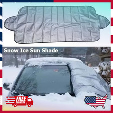 Car Windshield Snow Cover Sun Shade Ice Frost Rain Dust Protector Universal Fit