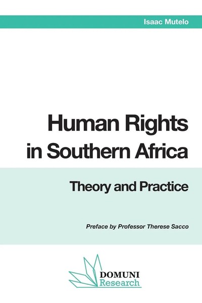 Human Rights In Southern Africa | Theory And Practice | Isaac Mutelo | Buch-image